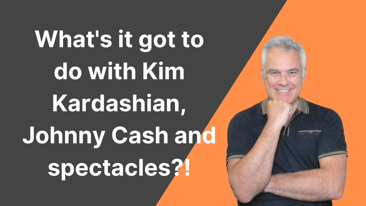 Kim Kardashian, Johnny Cash and Spectacles!